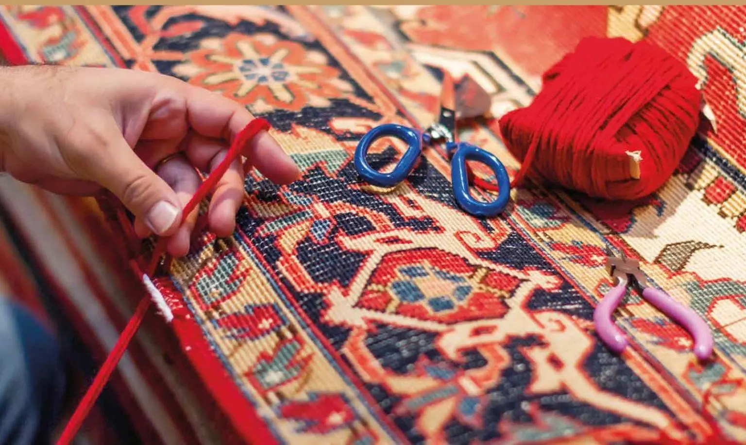 Restauration de tapis anciens Lausanne